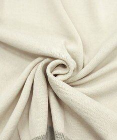 Tiaclasse 【新色追加・洗える】配色スリットニット