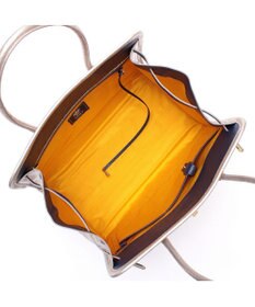 A.D.M.J. 【牛革】クラックメタル/イタリアンレザー前金具付トートL