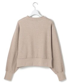 J.PRESS YORK STREET 【WOMEN】ラメ裏毛クルーネック スウェット