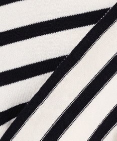 Feroux 【洗える】袖フレアボーダー ニット