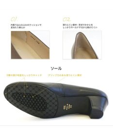 Pointer 日本製 ラウンドトゥパンプス