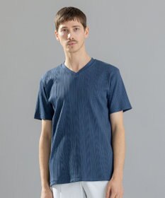 JOSEPH HOMME テックリブジャージー　Vネック半袖カットソー