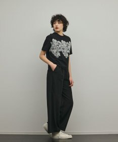 GRACE CONTINENTAL シアーワイドパンツ