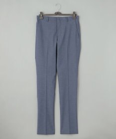 GOTAIRIKU 仕事で着られる 冷んやり綿パン【接触冷感/ストレッチ】ストレッチサマーポプリン