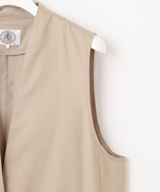 J.PRESS LADIES 【セットアップ対応・洗える・UVケア・速乾】 OXIJEWELストレッチ ジレ