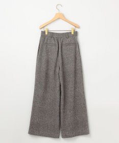 組曲 S ネコアシツィード ワイドパンツ