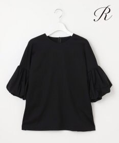 23区 【R(アール)】プレミアムコットンジャージー ボリュームスリーブカットソー