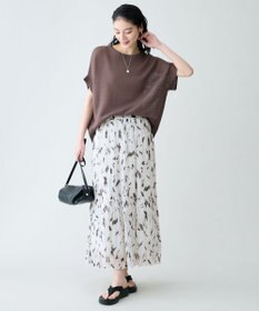 ANY ラミータッチオーバーニット