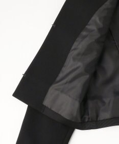 組曲 NOIR 【ストレッチ/オールシーズン対応】ペプラムミニグログラン ジャケット＋ワンピース