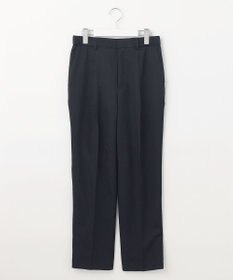 自由区 【接触冷感・速乾・UVケア・撥水・防シワ・XSサイズあり】リネンライクツィルテーパード パンツ