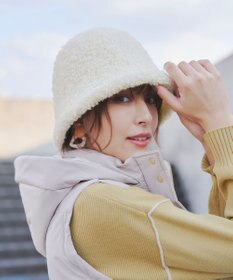 Tiaclasse ボアバケットハット