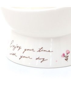 PET PARADISE ペットパラダイス 早食い防止 高さのある フードボウル 《お花 》