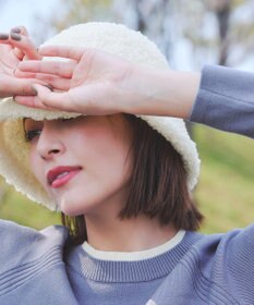 Tiaclasse ボアバケットハット