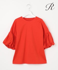 23区 L 【R(アール)】プレミアムコットンジャージー ボリュームスリーブカットソー