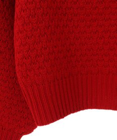 earth music&ecology ポコポコジャガードニットプルオーバー