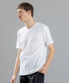 JOSEPH HOMME テックリブジャージー　Vネック半袖カットソー