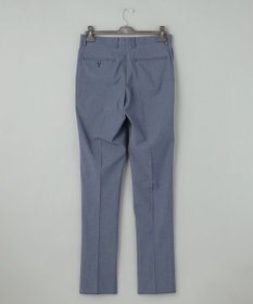 GOTAIRIKU 仕事で着られる 冷んやり綿パン【接触冷感/ストレッチ】ストレッチサマーポプリン