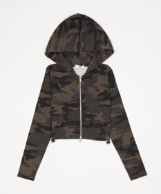 WEGO リブジップパーカー