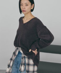 AMERICAN HOLIC Ｖネックフェアリーニットプルオーバー