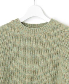 23区 L ウールバルキーカラーミックス ニット