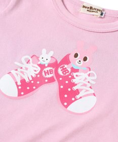 MIKI HOUSE HOT BISCUITS 【80-120cm】プリント 半袖Tシャツ