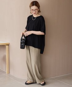 AMERICAN HOLIC 接触冷感バックタックプルオーバー