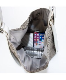 UNBILLION カシュカシュ cachecache / フリーハンドルクロッシュトート カゴバッグ