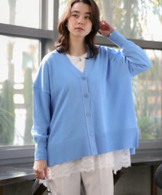 Green Parks ここちニットＶネックカーディガン