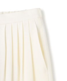 uncrave リネンライクツイル ワイドパンツ