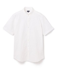 JOSEPH HOMME シガーカッタージャガード　ウイングカラー半袖シャツ