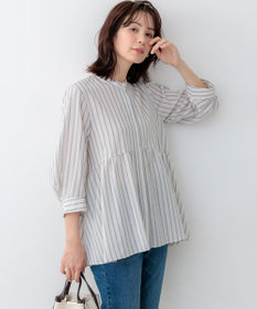 組曲 ニューリヨセルシャーティングペプラム ブラウス