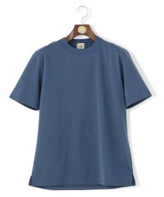 J.PRESS MEN シルクのような光沢感の上品Tシャツ【UVカット / 接触冷感 / 吸水速乾】【J.PRESS PREMIUM JERSEY】ポンチクルーネック Tシャツ