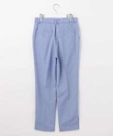 自由区 【接触冷感・速乾・UVケア・撥水・防シワ・XSサイズあり】リネンライクツィルテーパード パンツ