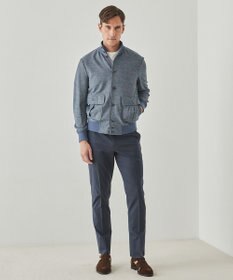 GOTAIRIKU 新作【ストレッチ/洗える/吸水速乾】ノルマンディーリネン A-1ブルゾン