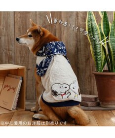 PET PARADISE スヌーピー 背中開き ベスト 《兄弟柄》 中型犬