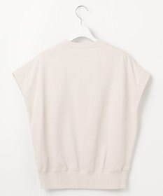 23区 【SLOW/WEB限定】コンパクトインレー フレンチスリーブ カットソー