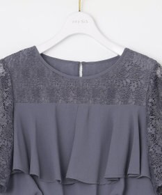 ANY SIS S 【Lily Calin】ラッフルディテール ドレス