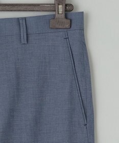 GOTAIRIKU 仕事で着られる 冷んやり綿パン【接触冷感/ストレッチ】ストレッチサマーポプリン