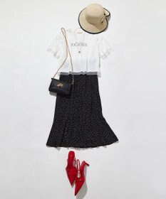 ANY SIS 【洗える】マーメイド フレアスカート