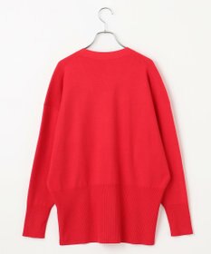 #Newans 【洗える】ファインボタンＶネックカーディガン