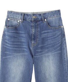 YECCA VECCA カットオフストレッチデニムパンツ