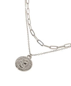 earth music&ecology 【ステンレス】2SETコインネックレス