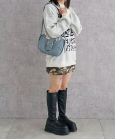 WEGO マルチWAYハーフムーンベルトバッグ