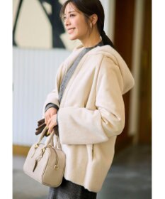 ANY SIS Luxuryフェイクムートン コート