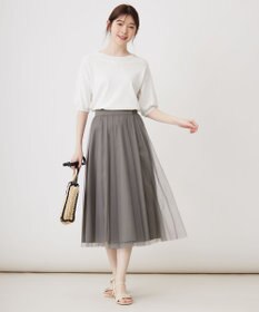 ANY SIS 【接触冷感・UVケア】フロント切替 プルオーバー