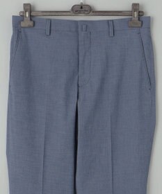 GOTAIRIKU 仕事で着られる 冷んやり綿パン【接触冷感/ストレッチ】ストレッチサマーポプリン