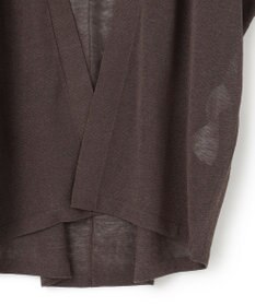 ICB 【洗える】 リネンポリエステルハイゲージ カーディガン