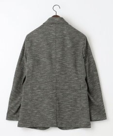 JOSEPH ABBOUD 【イタリア素材/軽量/ストレッチ】バックプリントジャージー ジャケット