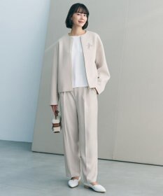 UNFILO L ジョーゼット ドルマンプルオーバー