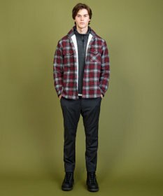 JOSEPH ABBOUD MOUNTAIN オーガニックラフィーネル ボアインナー シャツ